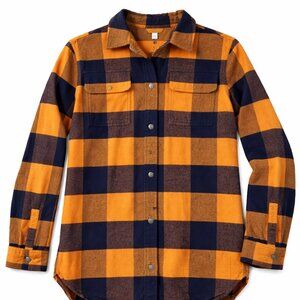 L.L. Bean - Chamois Cloth Shirt - Signature Flannel Shirt/Shacket - Size S Reg.